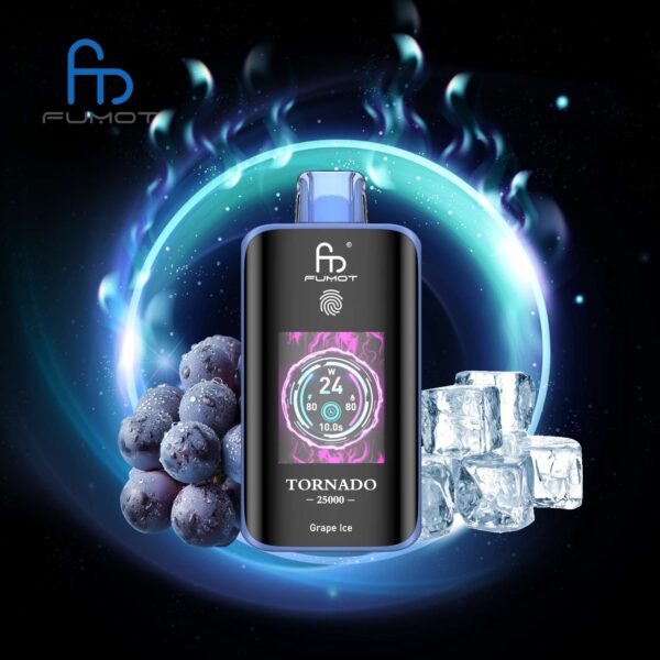 Randm Tornado Vape 25000 - Grape Ice