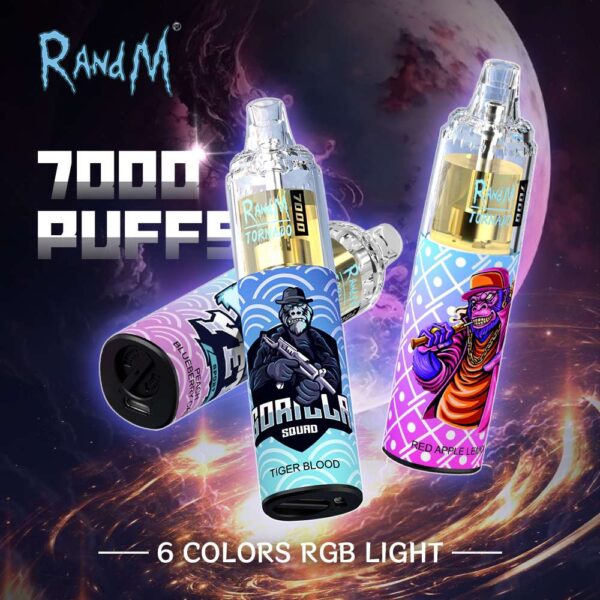 All Flavors RandM Tornado 7000