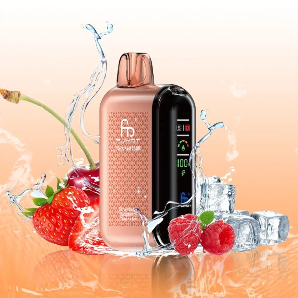 Fumot Tornado Vape 20000 - Strawberry Raspberry Cherry Ice
