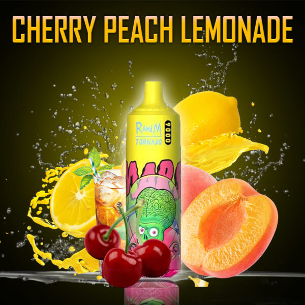 RandM Tornado Vape 9000 - Cherry Peach Lemonade
