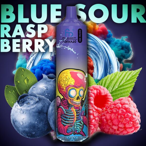 RandM Tornado Vape 30000-Blueberry Sour Raspberry