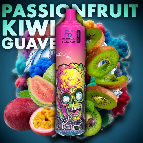 RandM Tornado Vape 30000-Kiwi Passionfruit Guave
