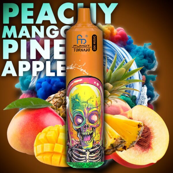 RandM Tornado Vape 30000-Peach Mango Pineapple