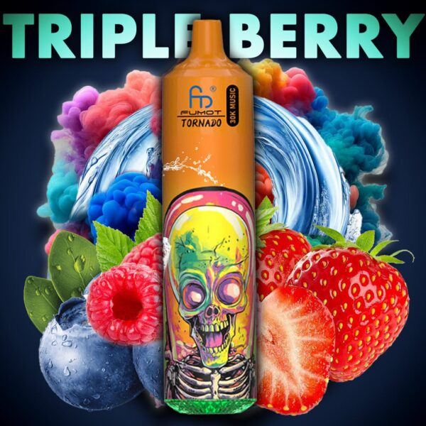 RandM Tornado Vape 30000-Triple Berry