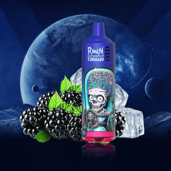 RandM Tornado Vape 9000 - Black Ice