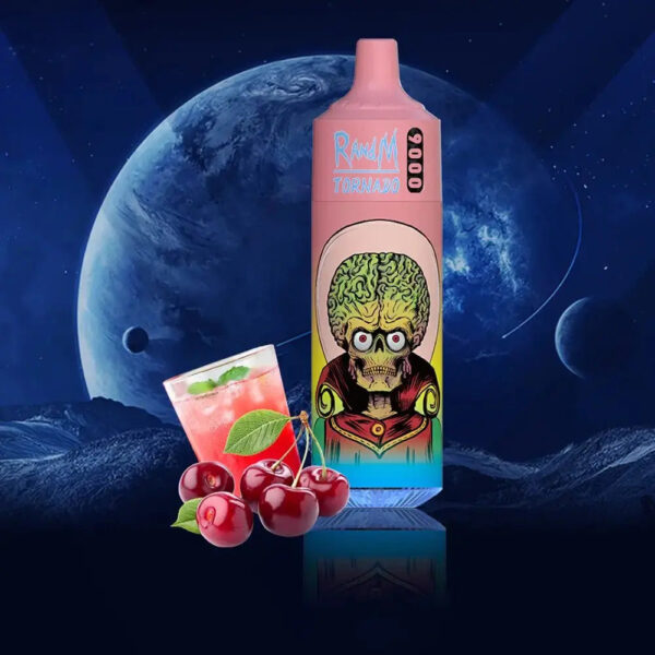 RandM Tornado Vape 9000 - Fizzy Cherry