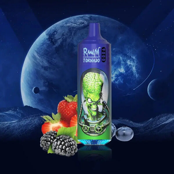 RandM Tornado Vape 9000 - Mr. Blue